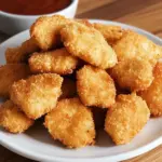 Crispy Chicken Nuggets: Joyful Breaded Chicken Bites at Home 10 Chicken Nuggets (Breaded Chicken Bites)