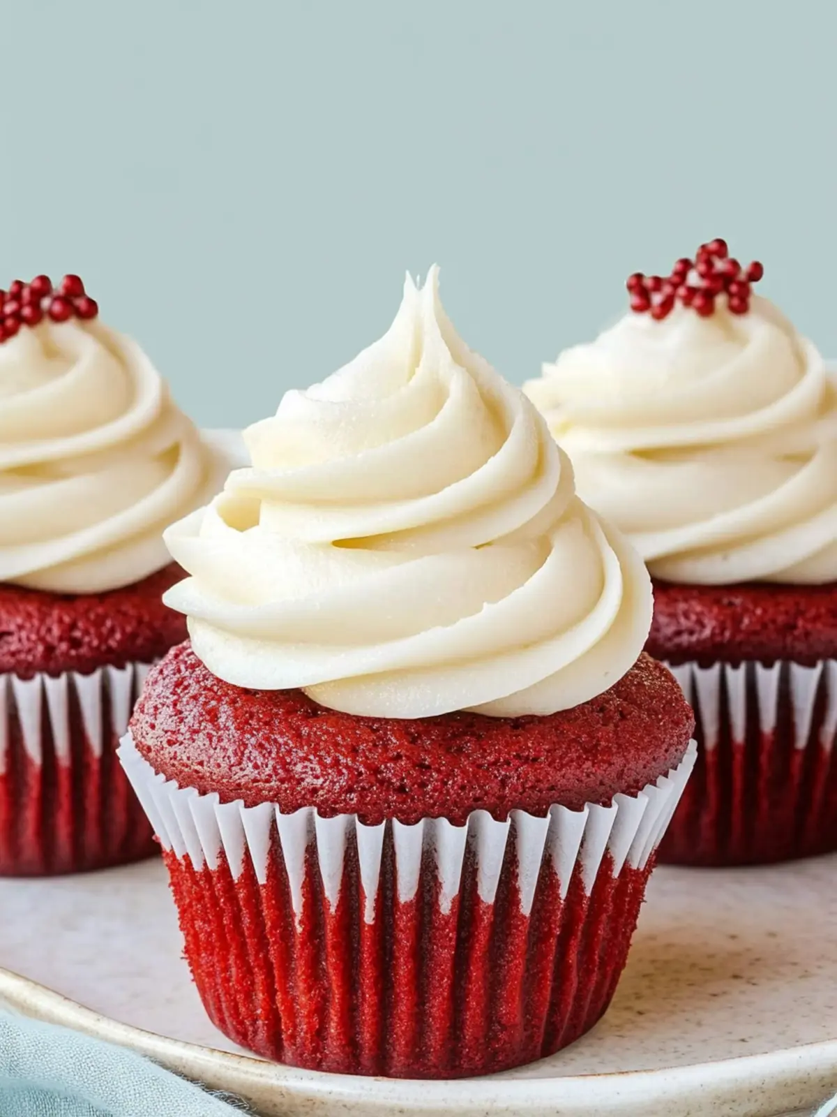 Decadent Red Velvet Cupcakes with Creamy Mascarpone Frosting 5 Red Velvet Cupcakes