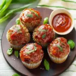 Savory Meat Loaf Muffins: Quick Family Comfort in 30 Minutes 4 Meat Loaf Muffins