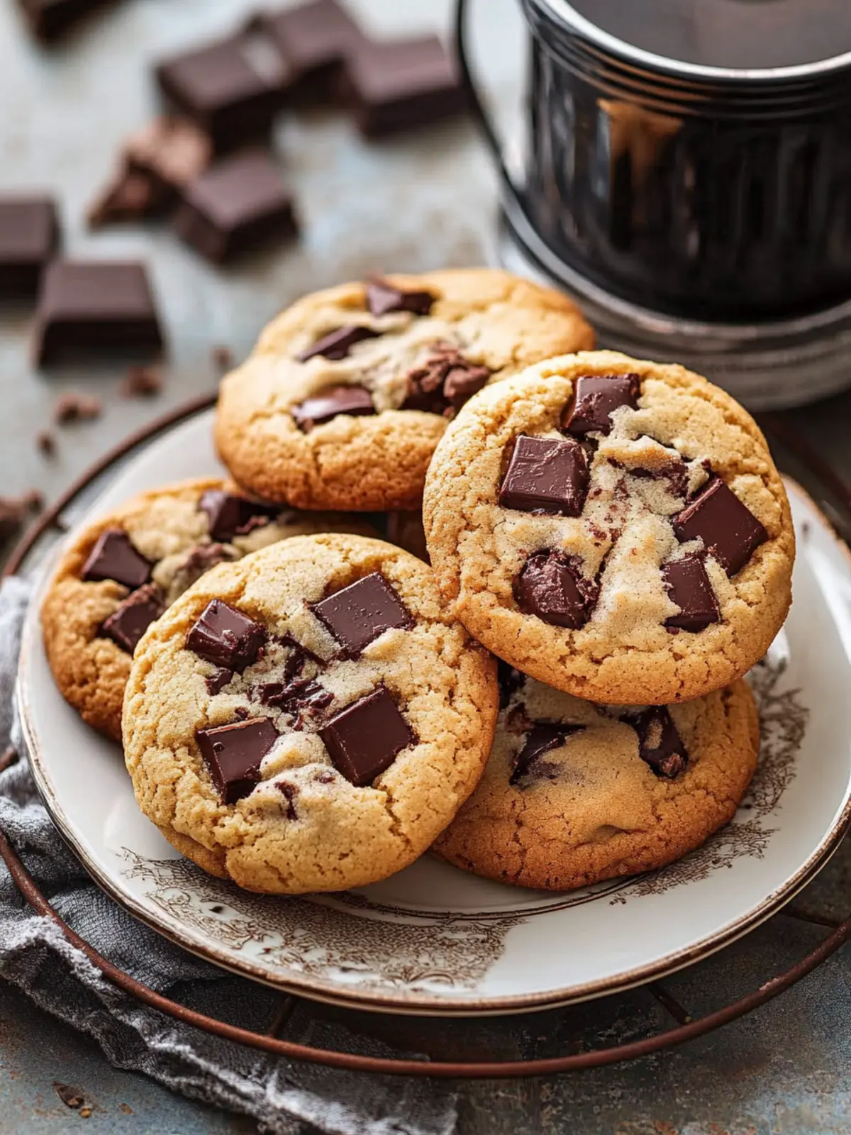 Chewy Chocolate Chunk Cookies That Make Hearts Melt 2 Chocolate Chunk Cookies