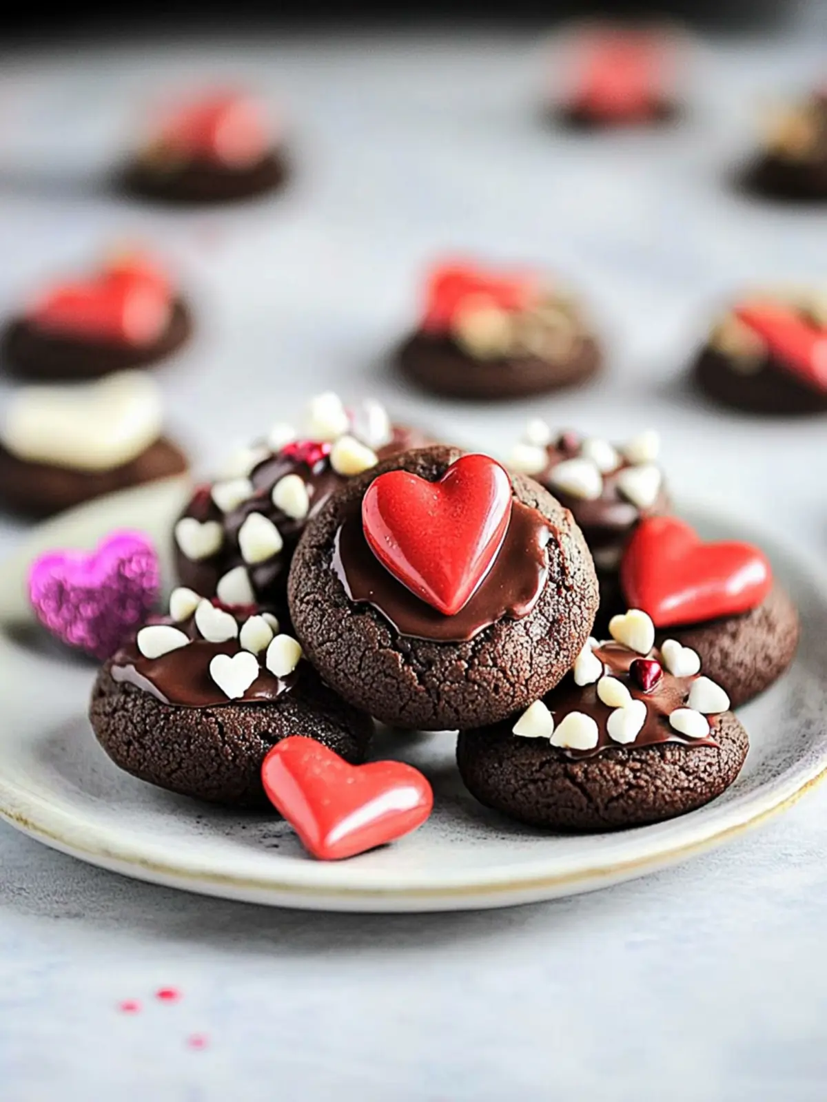 Chocolate Valentine Kiss Cookies: Sweet Love in Every Bite 4 Chocolate Valentine Kiss Cookies