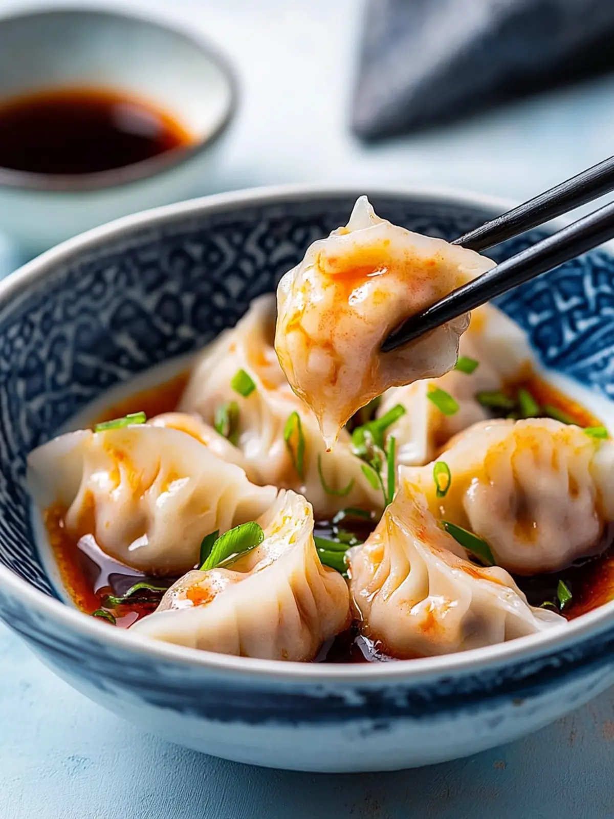 Delicious Prawn Dumplings in Red Oil for a Flavor Explosion 2 Prawn Dumplings in Red Oil