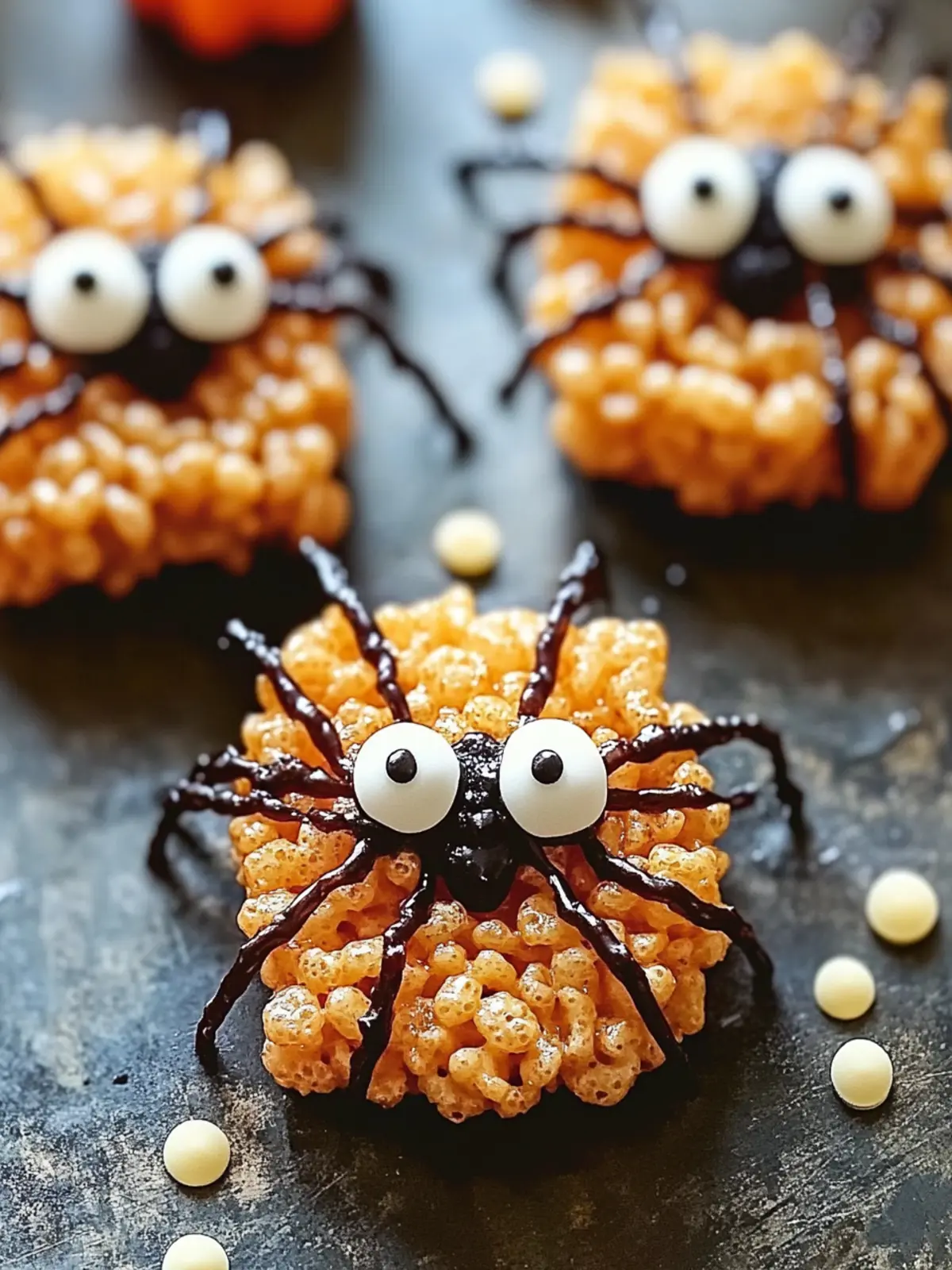 Delicious Spider Rice Krispie Treats for Spooky Fun 5 Delicious Spider Rice Krispie Treats for a Spooky Halloween