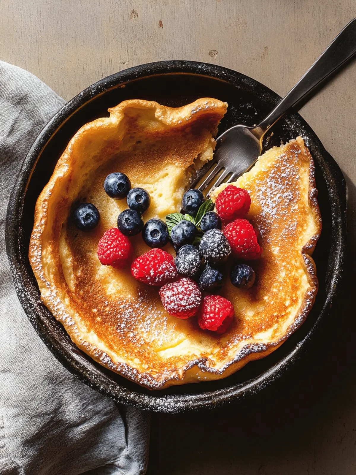 Fluffy Dutch Baby Baked Pancake: A Brunch Game Changer 4 Dutch Baby (Baked Pancake)