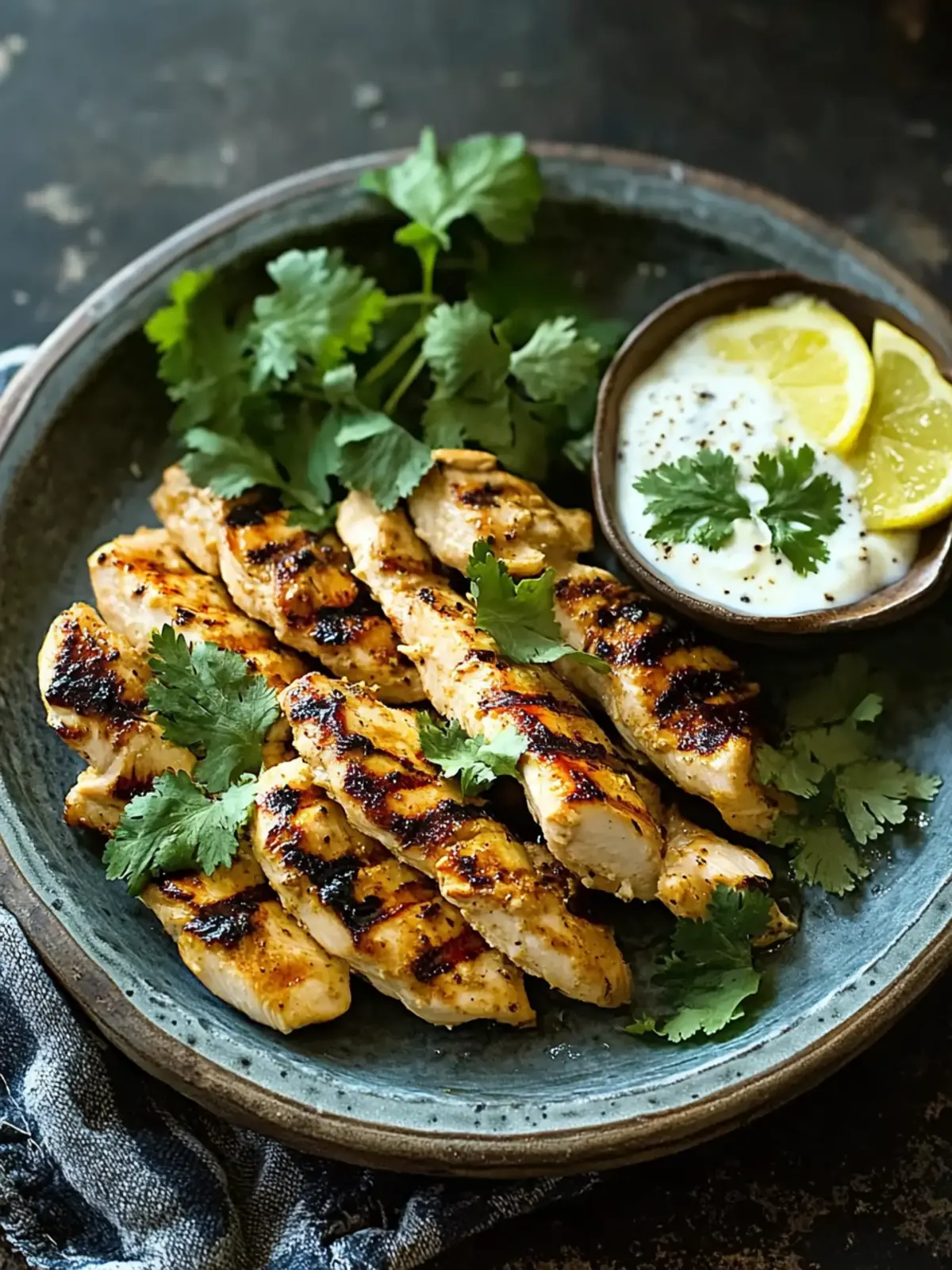 Grilled Chicken with Yogurt Garlic Marinade for Flavor Lovers 2 Grilled Chicken with Yogurt Garlic Marinade