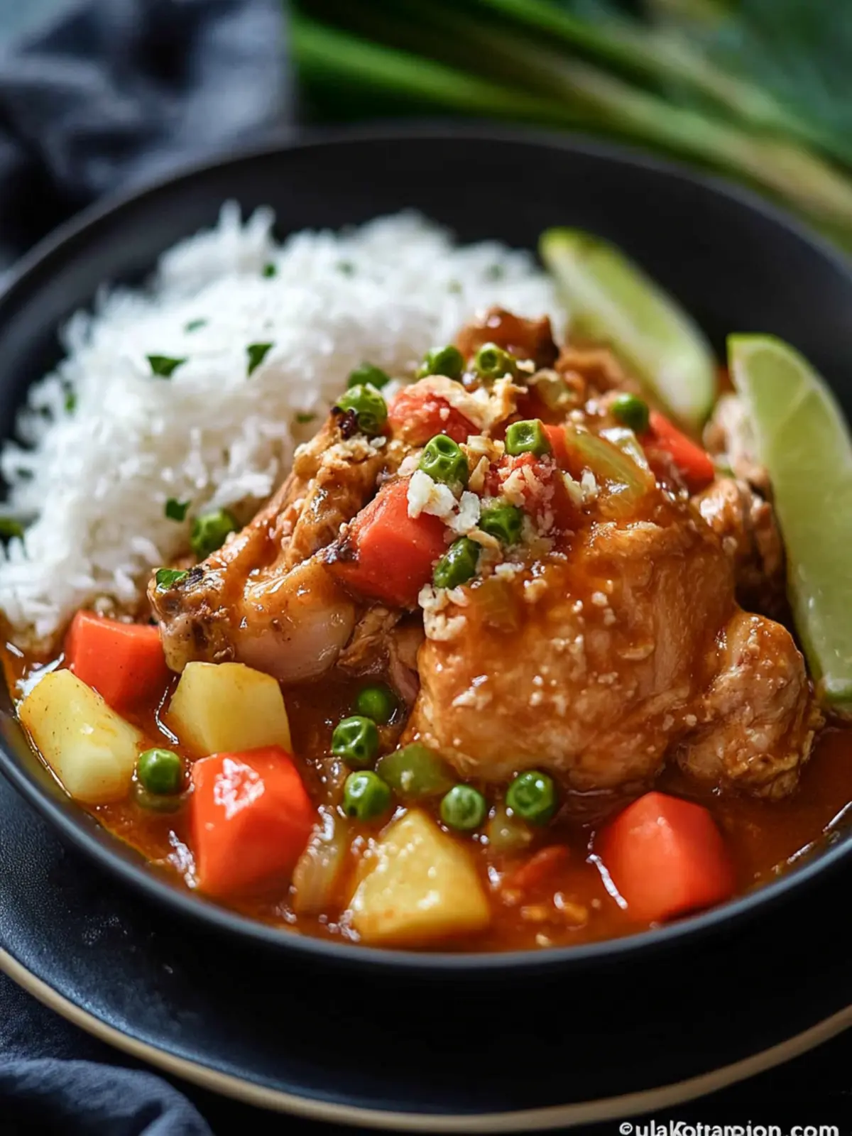 Discover Comfort: Calderetang Manok Filipino Chicken Stew 3 Calderetang Manok