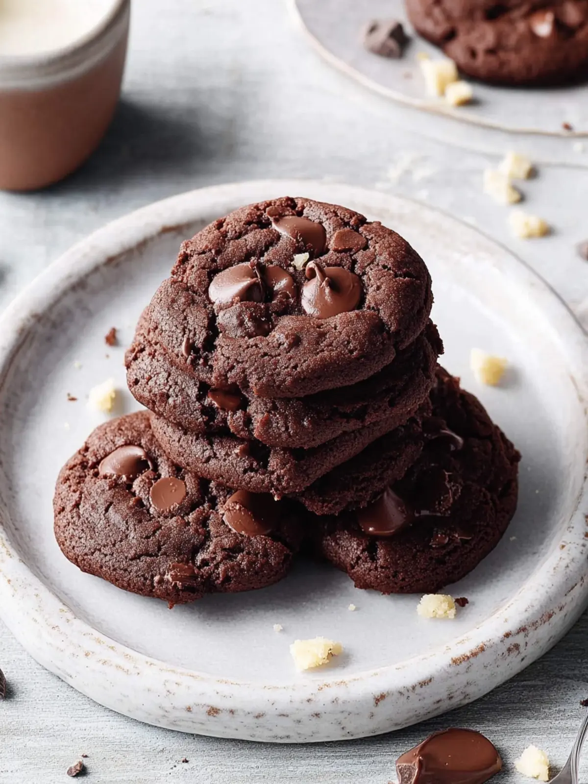 Decadent Chocolate Cake Cookies for Chewy Bliss 3 Chocolate Cake Cookies