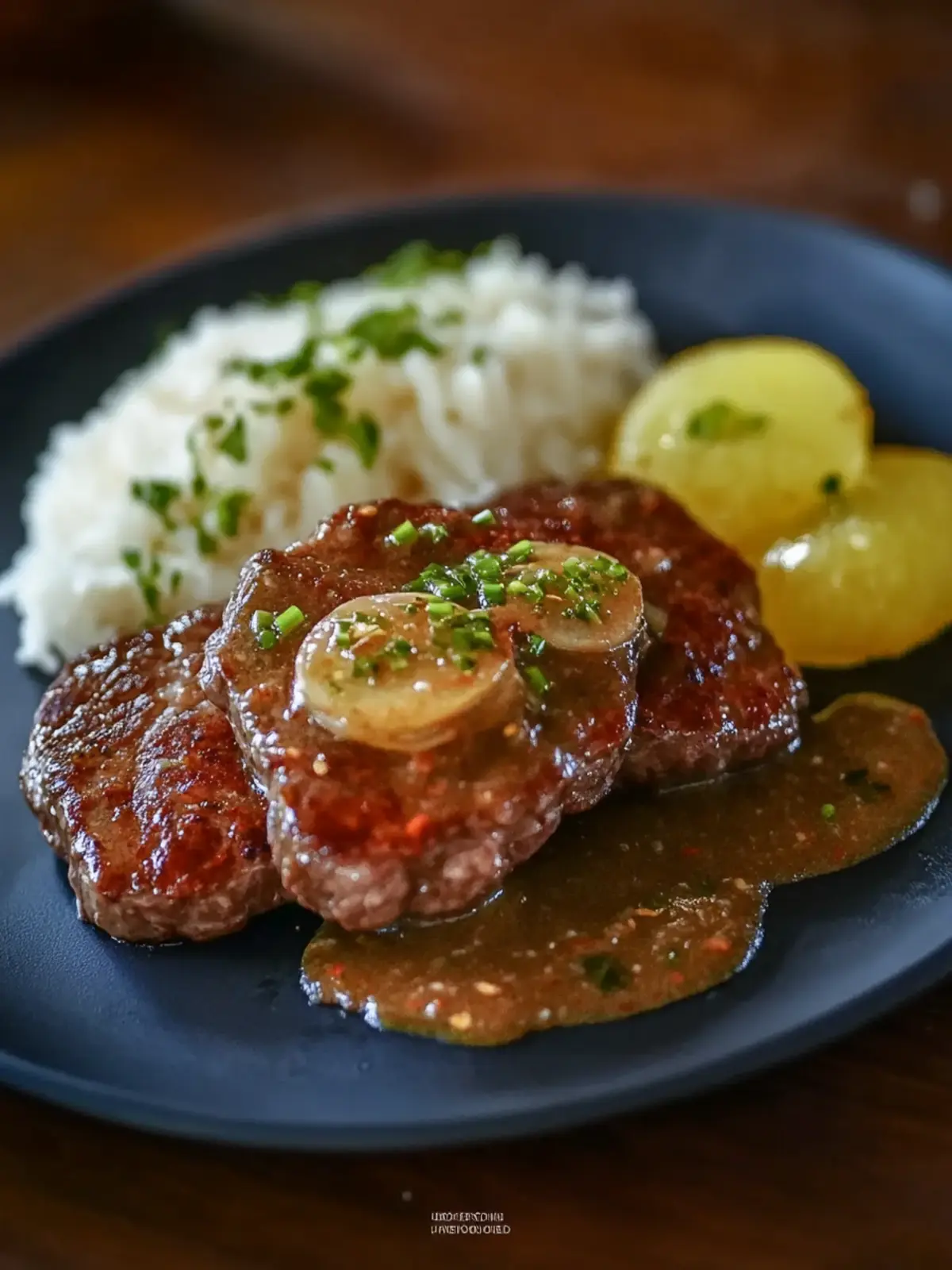 Savory Pinoy Burger Steak with Gravy for Ultimate Comfort Food 2 Pinoy Buger Steak With Gravy