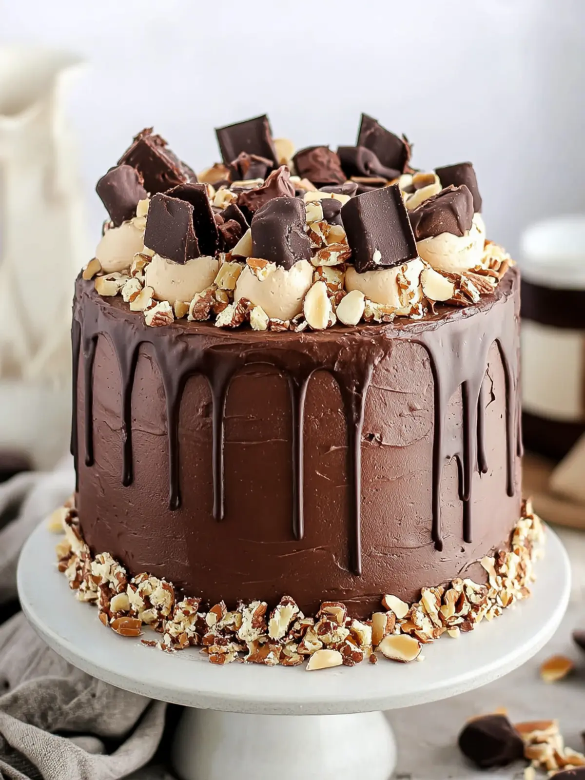 The Ultimate Snickers Cake: Indulge in Sweet Decadence 4 The Ultimate Snickers Cake