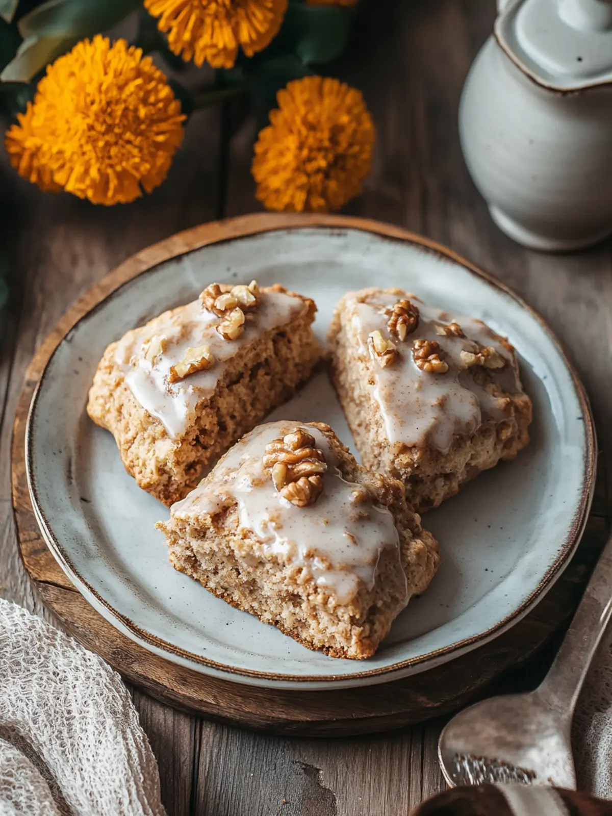 Cinnamon Maple Walnut Scones for Cozy Mornings at Home 2 Cinnamon Maple Walnut Scones