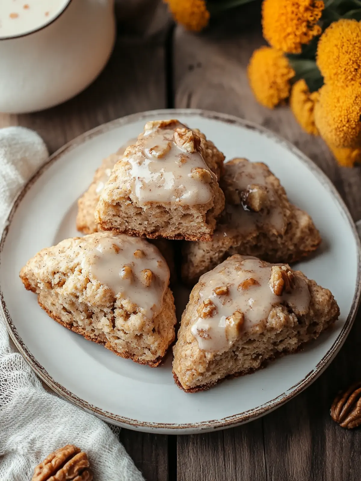 Cinnamon Maple Walnut Scones for Cozy Mornings at Home 3 Cinnamon Maple Walnut Scones