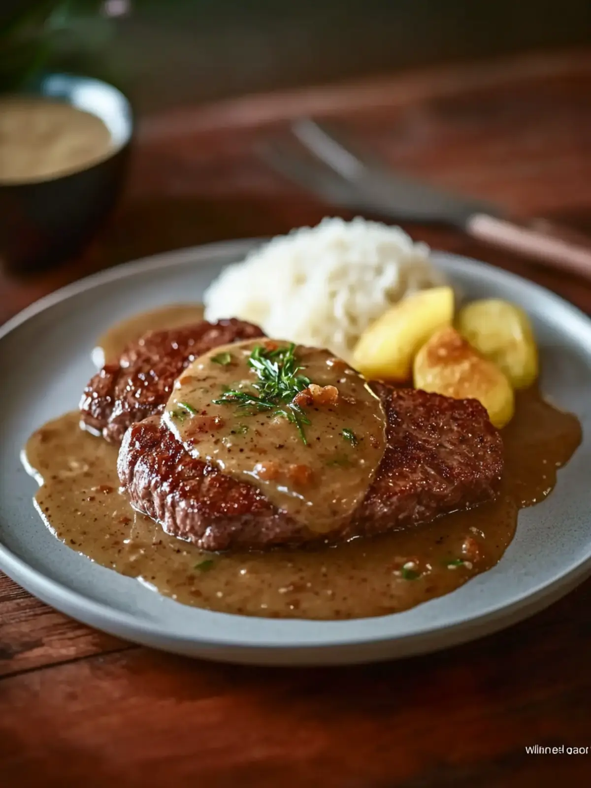 Savory Pinoy Burger Steak with Gravy for Ultimate Comfort Food 4 Pinoy Buger Steak With Gravy