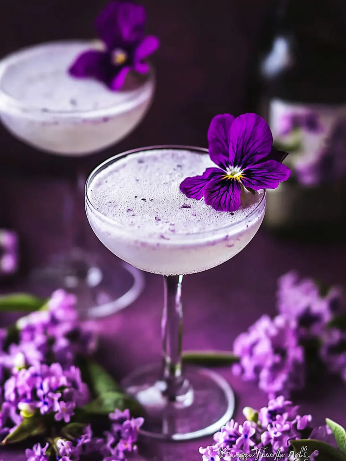 Delightful Gin Violette Cocktail for Floral Flavor Lovers 4 Gin Violette Cocktail