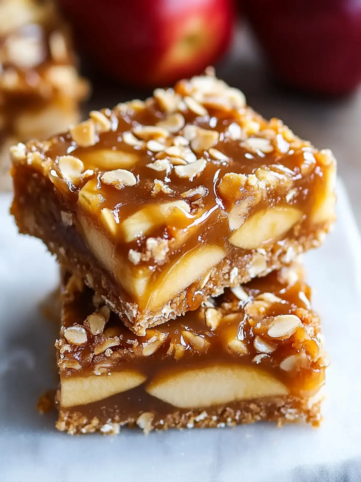 Salted Caramel Apple Pie Bars: Your Guilt-Free Indulgence 4 Salted Caramel Apple Pie Bars: Indulgent No-Bake Delight