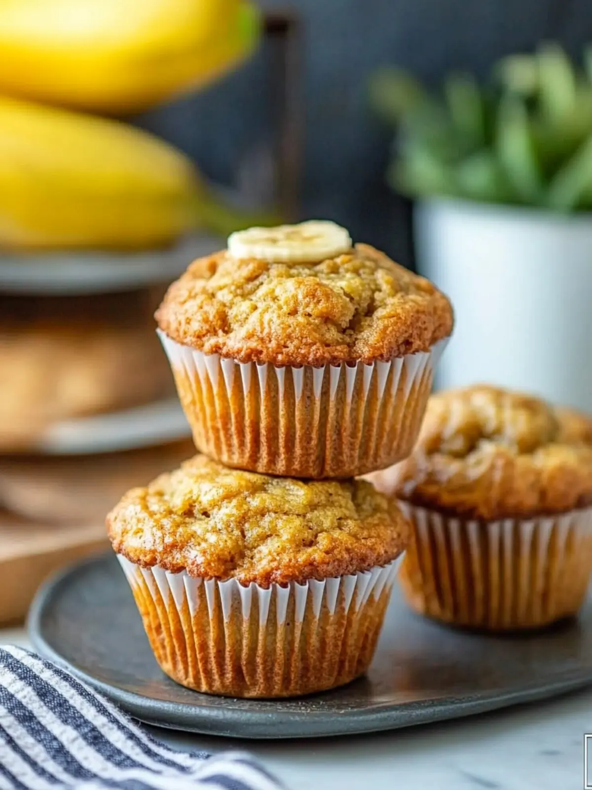 Irresistibly Moist Banana Bread Muffins You’ll Crave Daily 3 Banana Bread Muffins