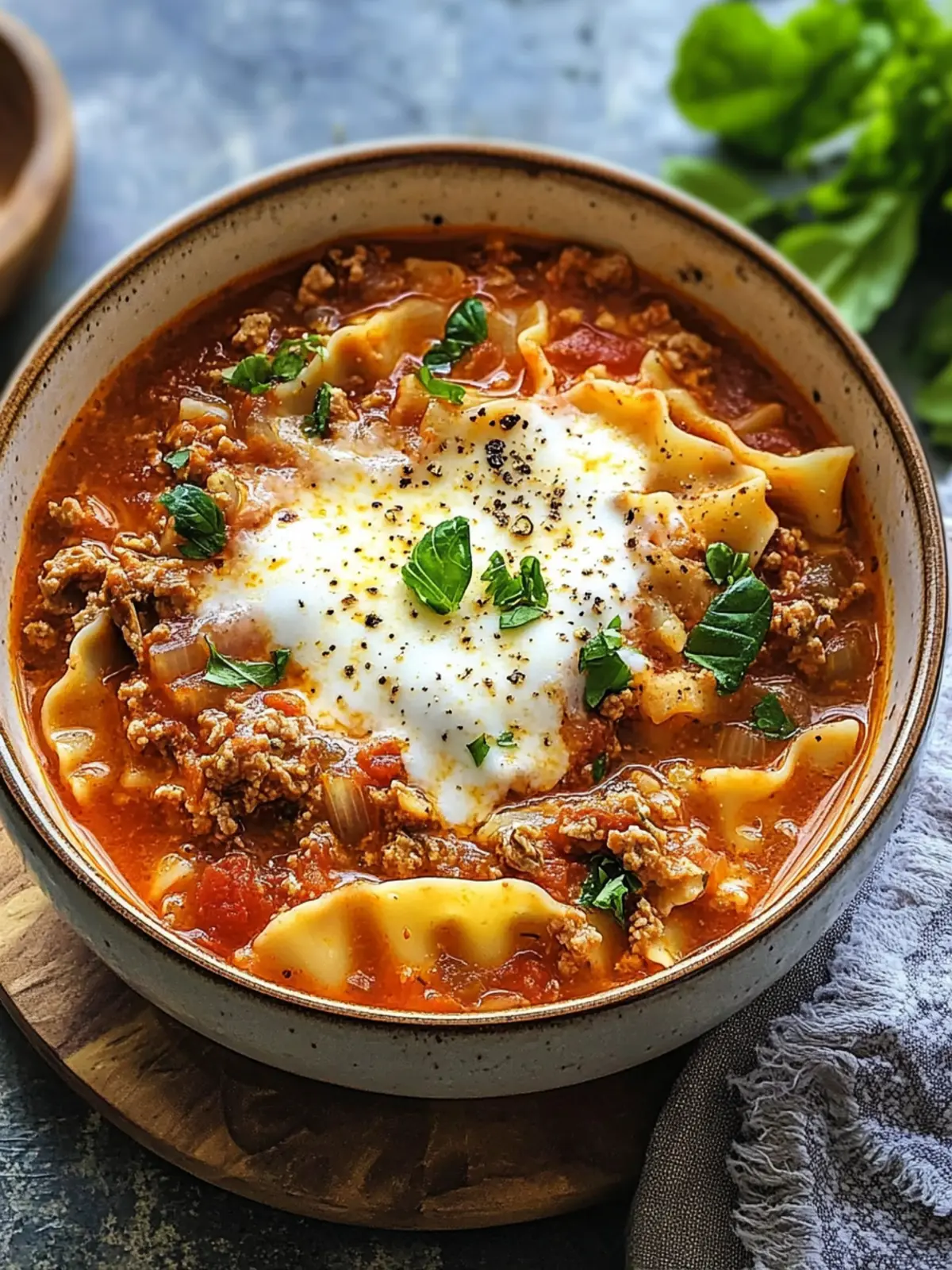 This Lasagna Soup Will Satisfy Your Craving Fast 3 This Lasagna Soup Will Satisfy Your Lasagna Craving in Half the Time