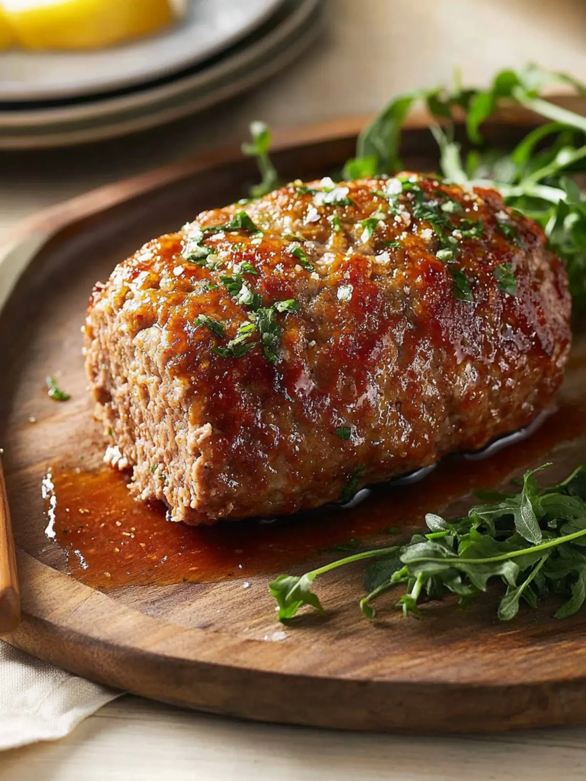 Deliciously Juicy Pork Meat Loaf with Italian Flavors 3 Pork Meat Loaf