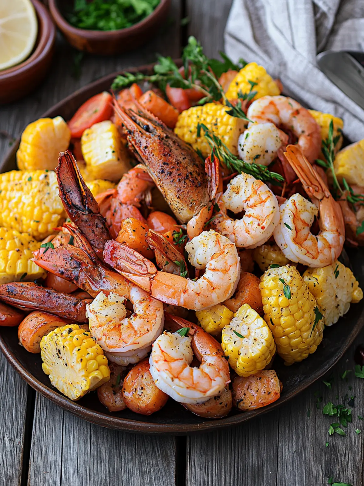 Savory Shrimp Boil: A Seafood and Vegetable Feast Awaits 3 Shrimp Boil (Seafood and Vegetable Feast)