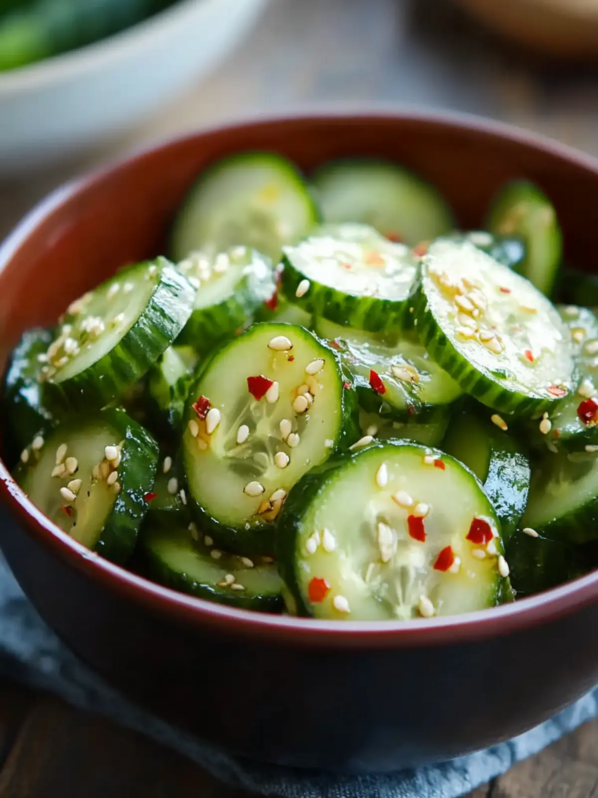 Spicy Asian Cucumber Salad for a Refreshing Crunchy Delight 2 Spicy Asian Cucumber Salad for a Refreshing Crunch