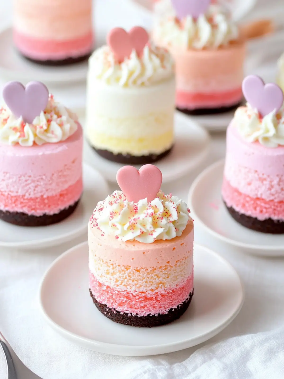 Delicious Mini Ombre Cakes That Wow Any Celebration 4 Mini Ombre Cakes