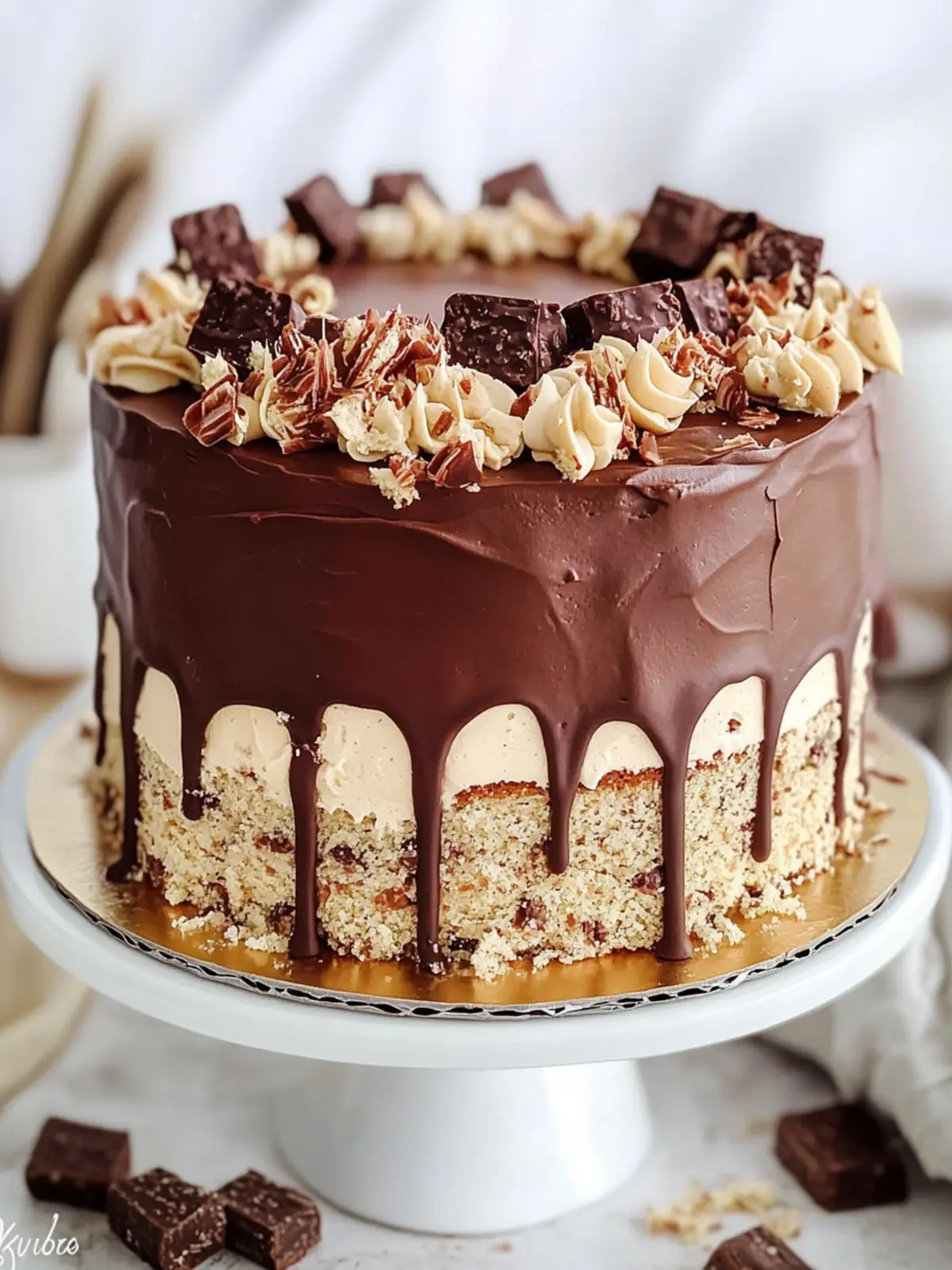 The Ultimate Snickers Cake: Indulge in Sweet Decadence 3 The Ultimate Snickers Cake