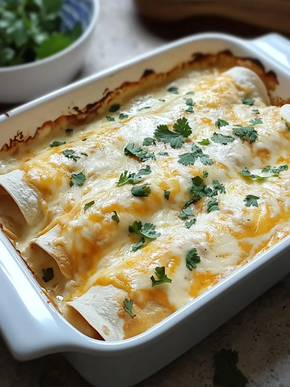 Creamy White Chicken Enchiladas for Quick Comfort Food Bliss 2 Creamy White Chicken Enchiladas for Quick Comfort Food Bliss