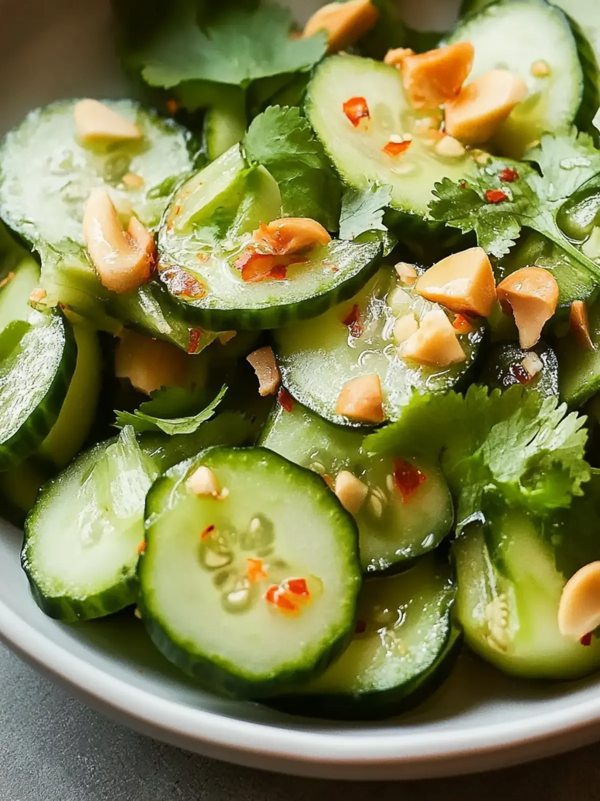 Cool and Tangy Thai Cucumber Salad Perfect for Summer Days 4 Thai Cucumber Salad