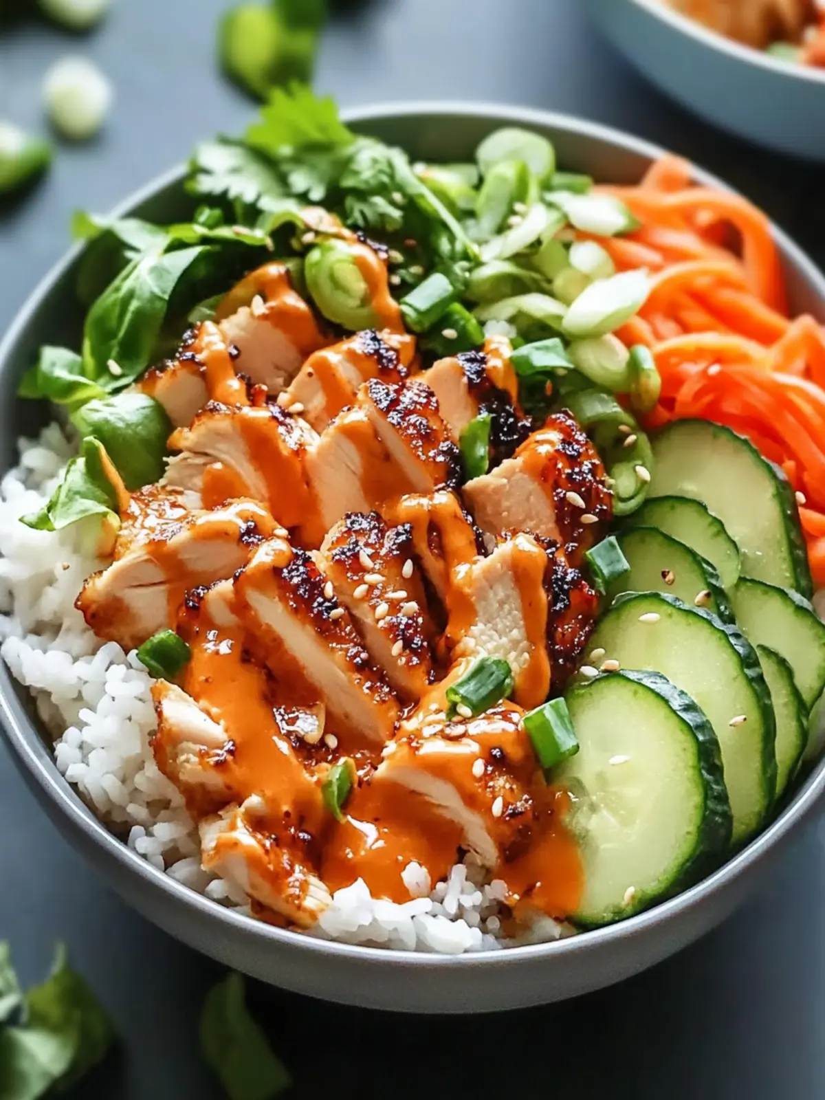 Bang Bang Chicken Bowl: Irresistibly Delicious & Customizable 2 Bang Bang Chicken Bowl: Irresistibly Delicious Family Favorite