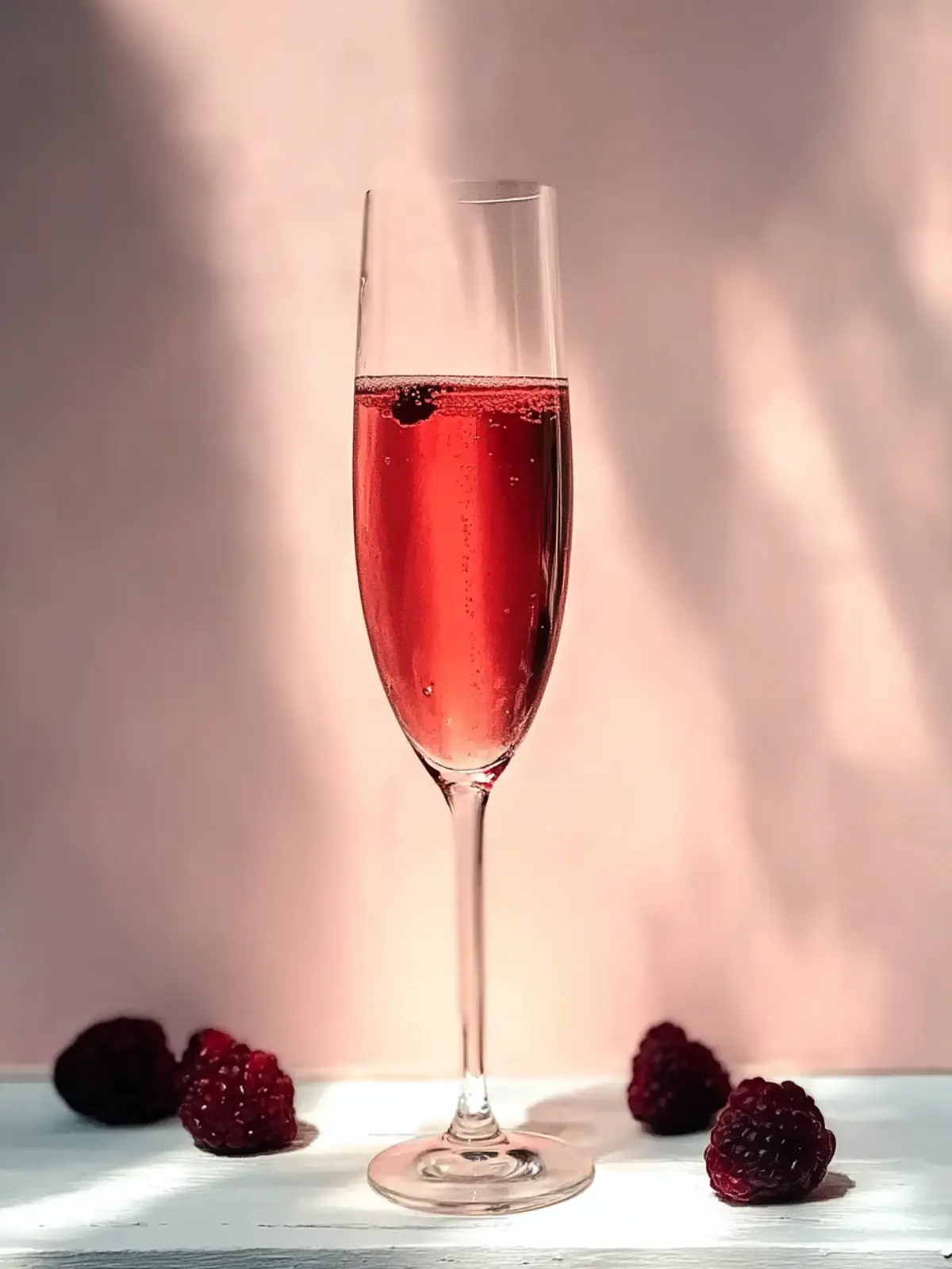 Effortless Kir Imperial: Champagne & Chambord Delight 2 Kir Imperial (Champagne & Chambord)