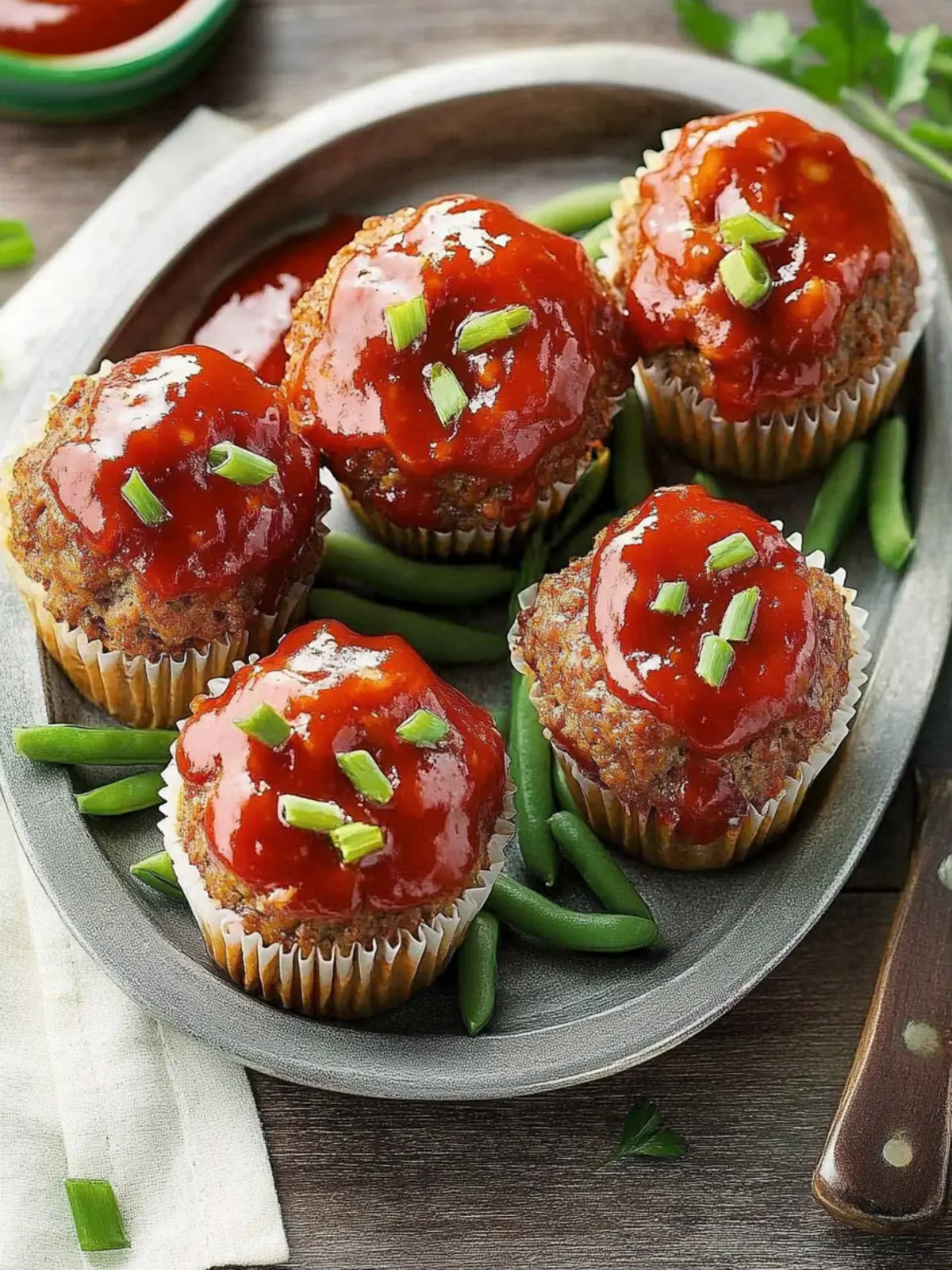 Savory Meat Loaf Muffins: Quick Family Comfort in 30 Minutes 2 Meat Loaf Muffins