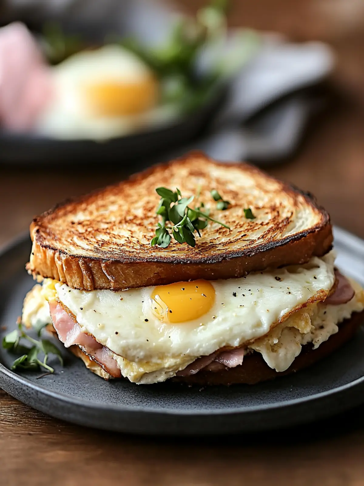 Classic Croque Madame: Quick French Sandwich Bliss in 20 Minutes 2 Classic Croque Madame: Quick French Sandwich Bliss