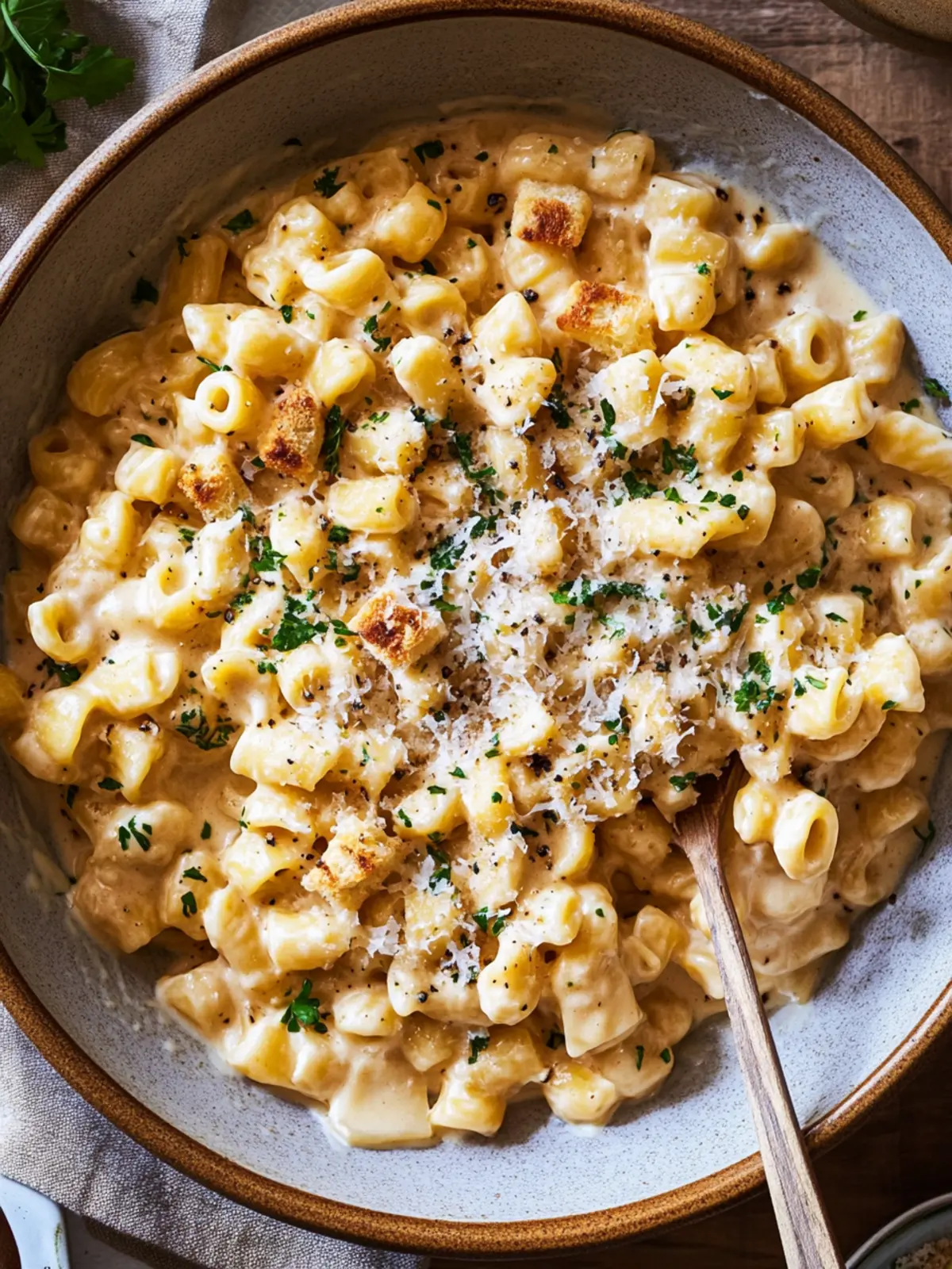 Creamy Garlicky Alfredo Ditalini: A Quick Comfort Food Magic 4 Creamy Garlicky Alfredo Ditalini