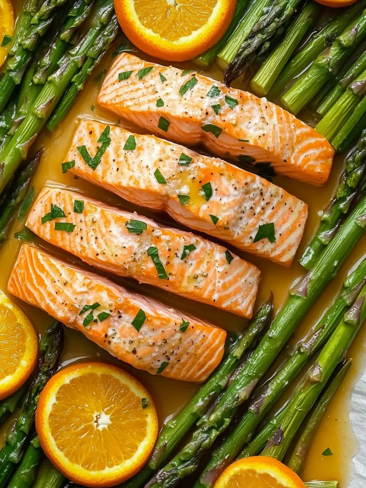 Delicious Sheet Pan Salmon and Asparagus with Orange Glaze Magic 4 Delicious Sheet Pan Salmon and Asparagus with Orange Glaze