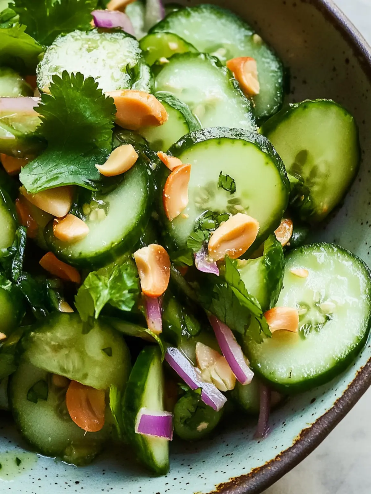 Cool and Tangy Thai Cucumber Salad Perfect for Summer Days 5 Thai Cucumber Salad