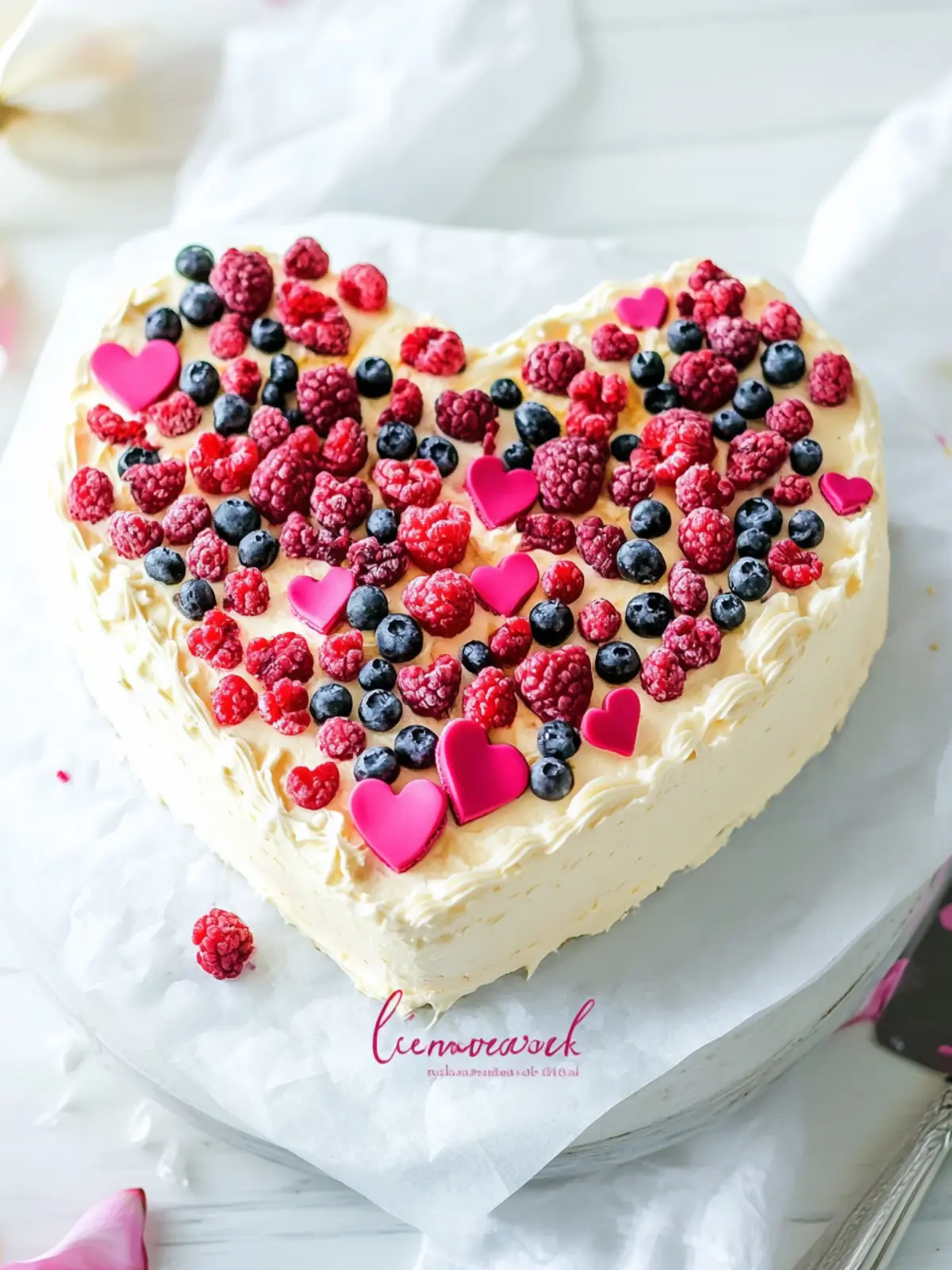 Heart-Shaped Cake Recipe for a Sweet Valentine's Surprise 5 Heart-Shaped Cake