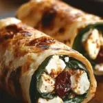 Rolled Up Chicken with Feta, Spinach, and Sun-Dried Tomatoes Bliss 8 Rolled Up Chicken with Feta, Spinach, and Sun-Dried Tomatoes Delight