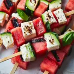 Zesty Watermelon Feta Skewers: Your Summer Party Essential 5 Watermelon Feta Skewers
