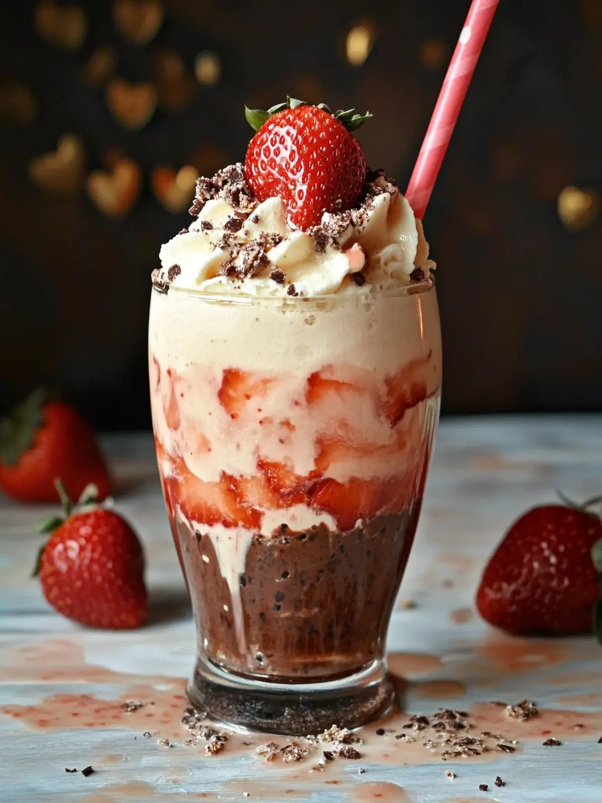 Cupid's Strawberry Boozy Mudslide: Quick, Creamy Love Potion 5 Cupid’s Strawberry Boozy Mudslide