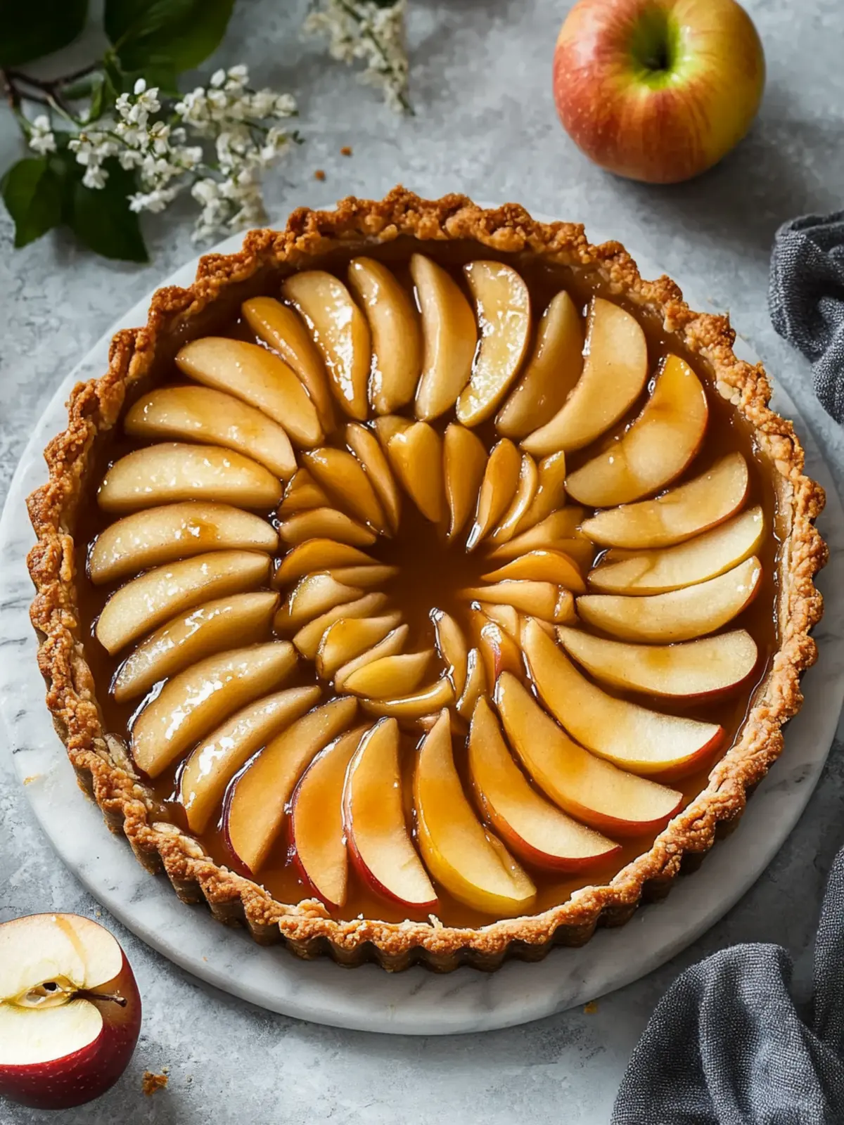 Delicious Toffee Apple Tart: A Gluten-Free Cozy Delight 2 Delicious Toffee Apple Tart: A Gluten-Free Delight