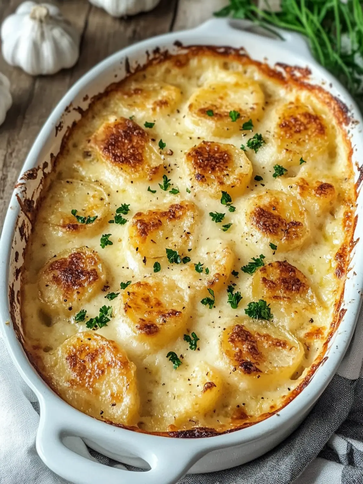 Roasted Garlic Potatoes Au Gratin: Your Comfort Food Dream 2 Roasted Garlic Potatoes Au Gratin: Comfort Food Perfection