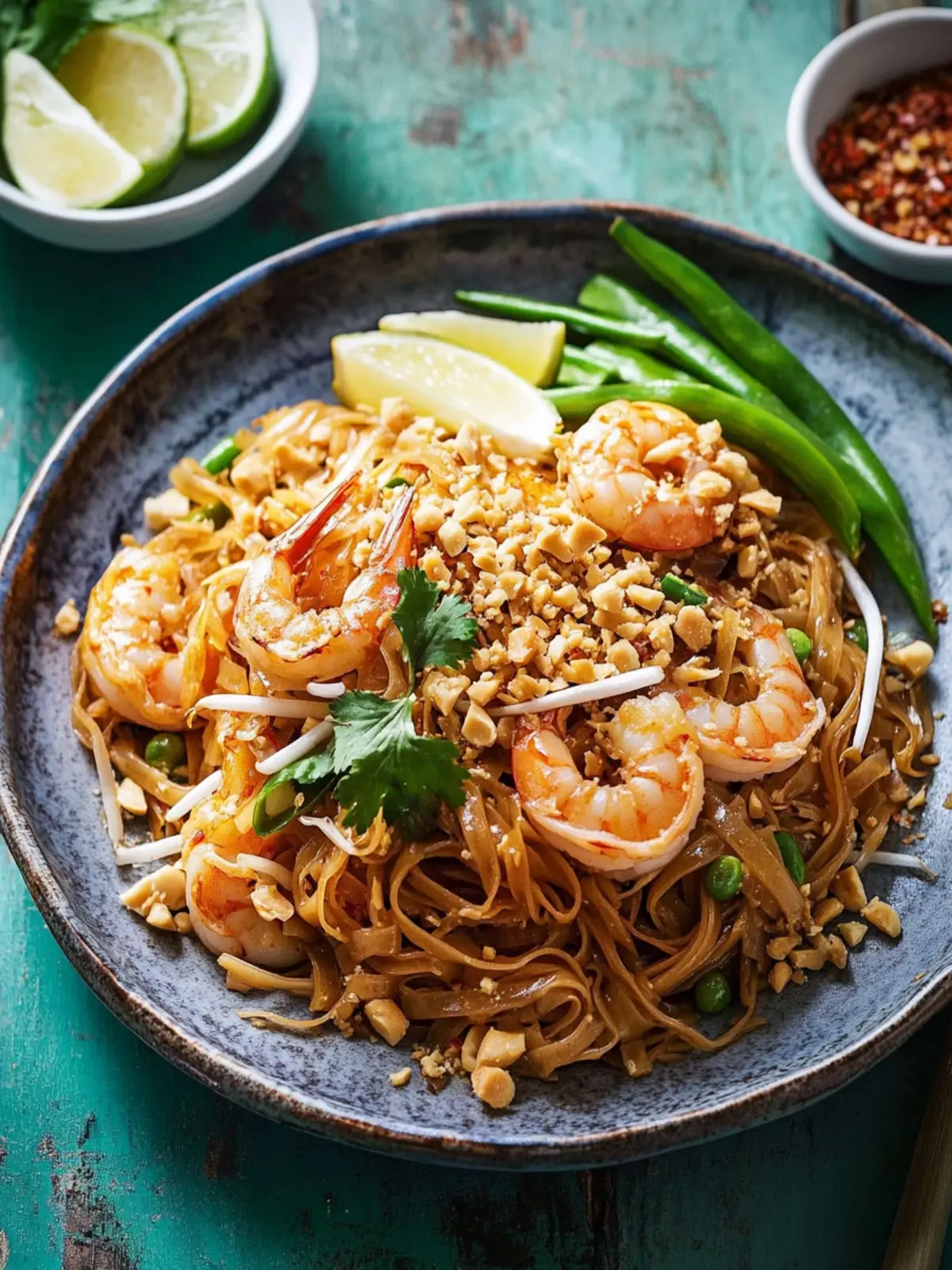 Irresistible Authentic Pad Thai With Prawns in Just 40 Minutes 2 Authentic Pad Thai With Prawns