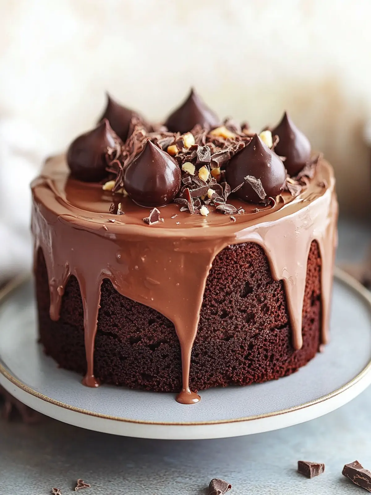 Heavenly Fudgy Chocolate Nutella Cake That's Pure Indulgence 2 Fudgy Chocolate Nutella Cake
