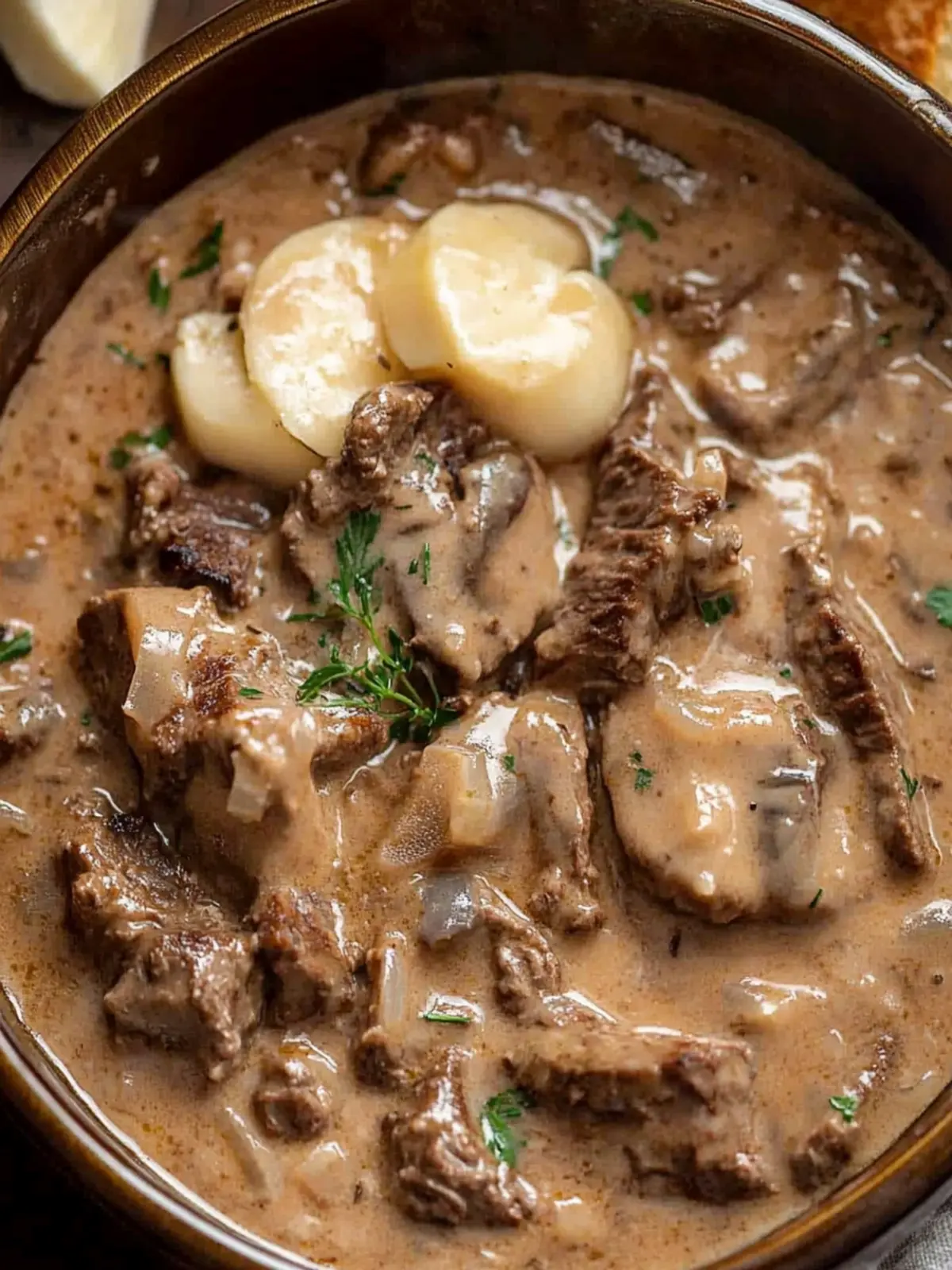 Fall-Apart Slow Cooker Beef Stroganoff Stew for Cozy Nights 5 Slow Cooker Beef Stroganoff Stew