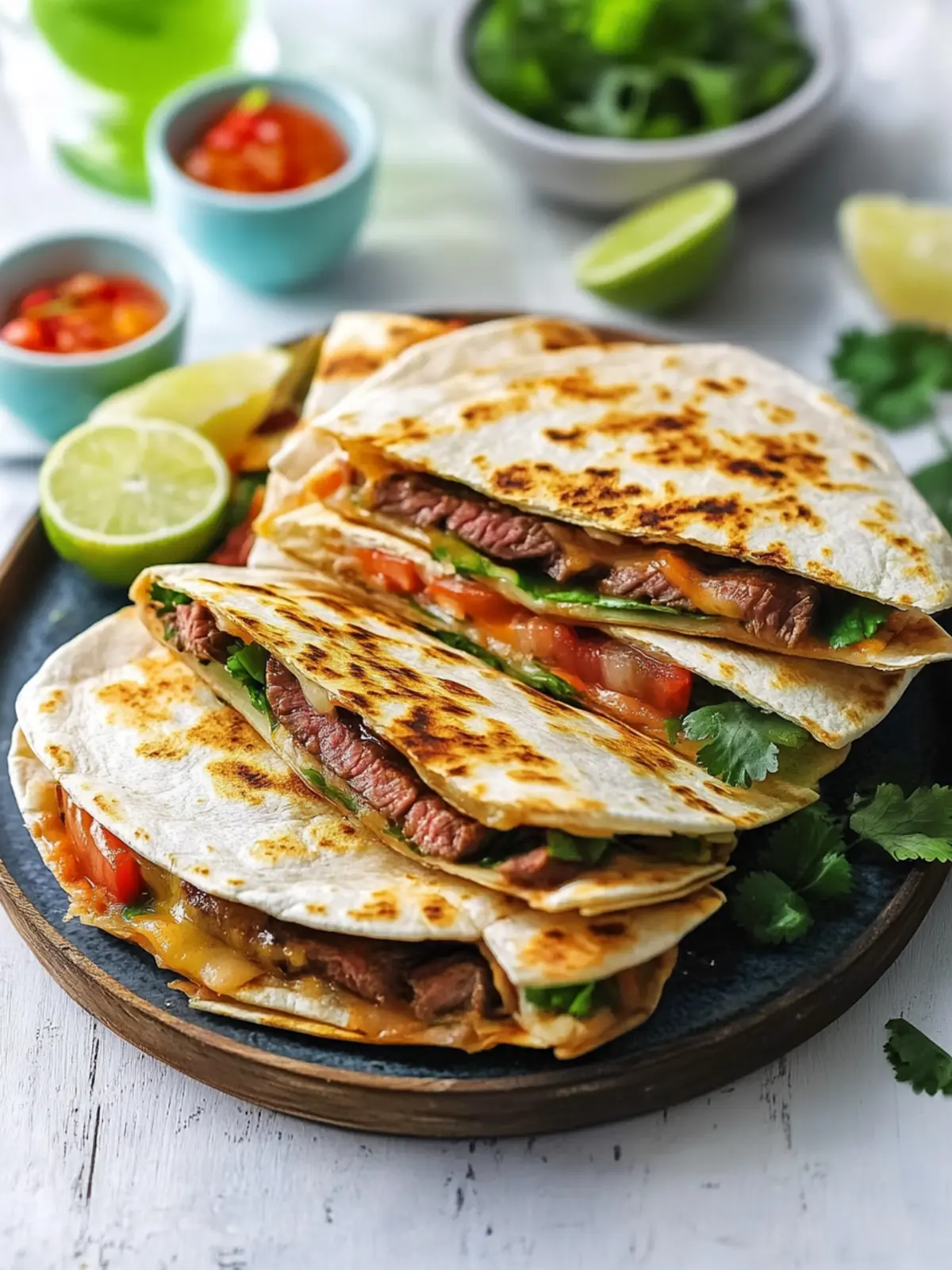 Savory Beef Steak Quesadillas Ready in Just 20 Minutes 3 Beef Steak Quesadillas