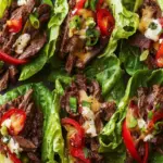 Low-Carb Philly Cheesesteak Lettuce Wraps for Easy Weeknight Dinners 4 Philly Cheesesteak Lettuce Wraps