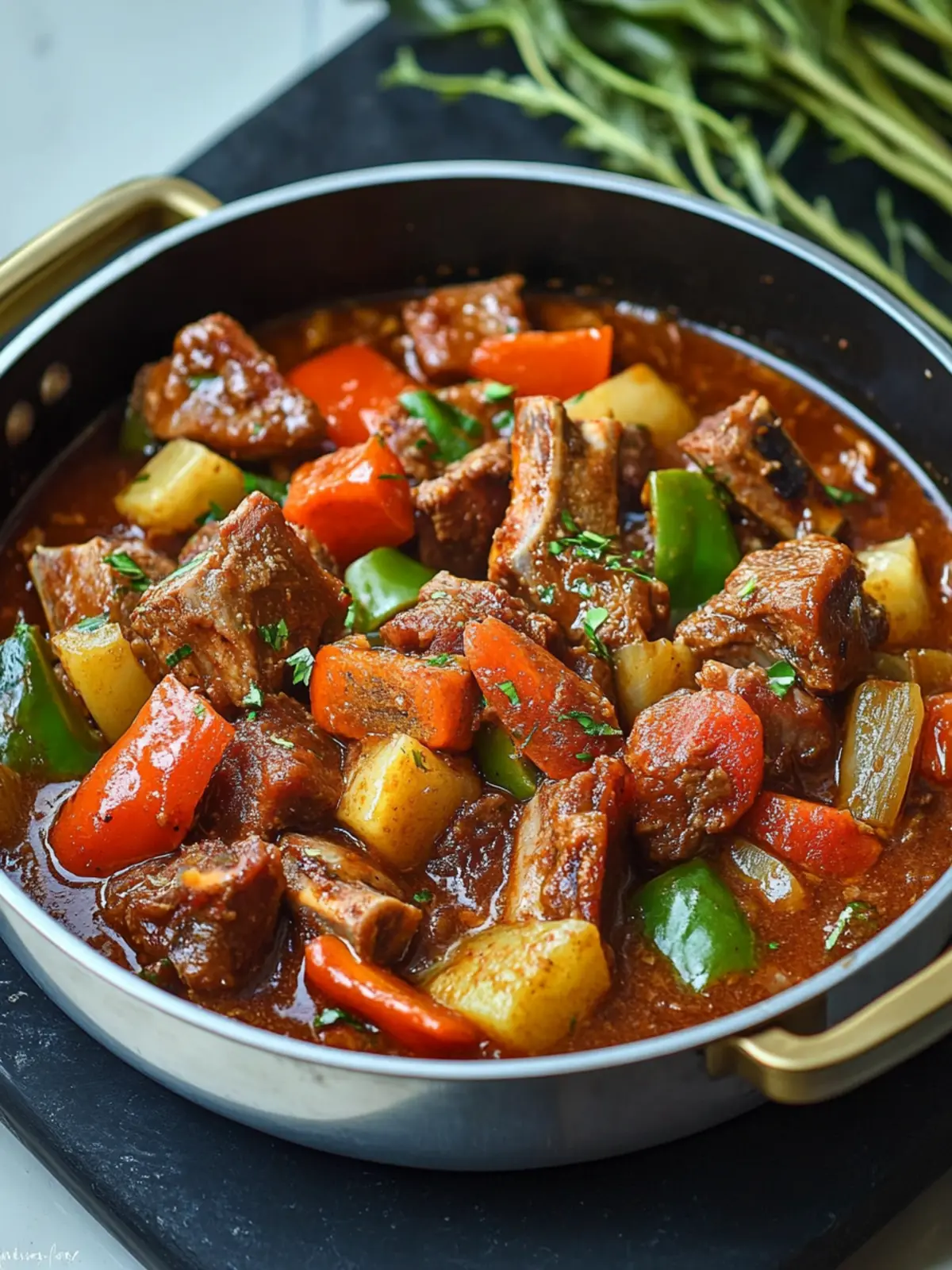 Savory Pork Ribs Caldereta for Heartwarming Family Feasts 3 Pork Ribs Caldereta