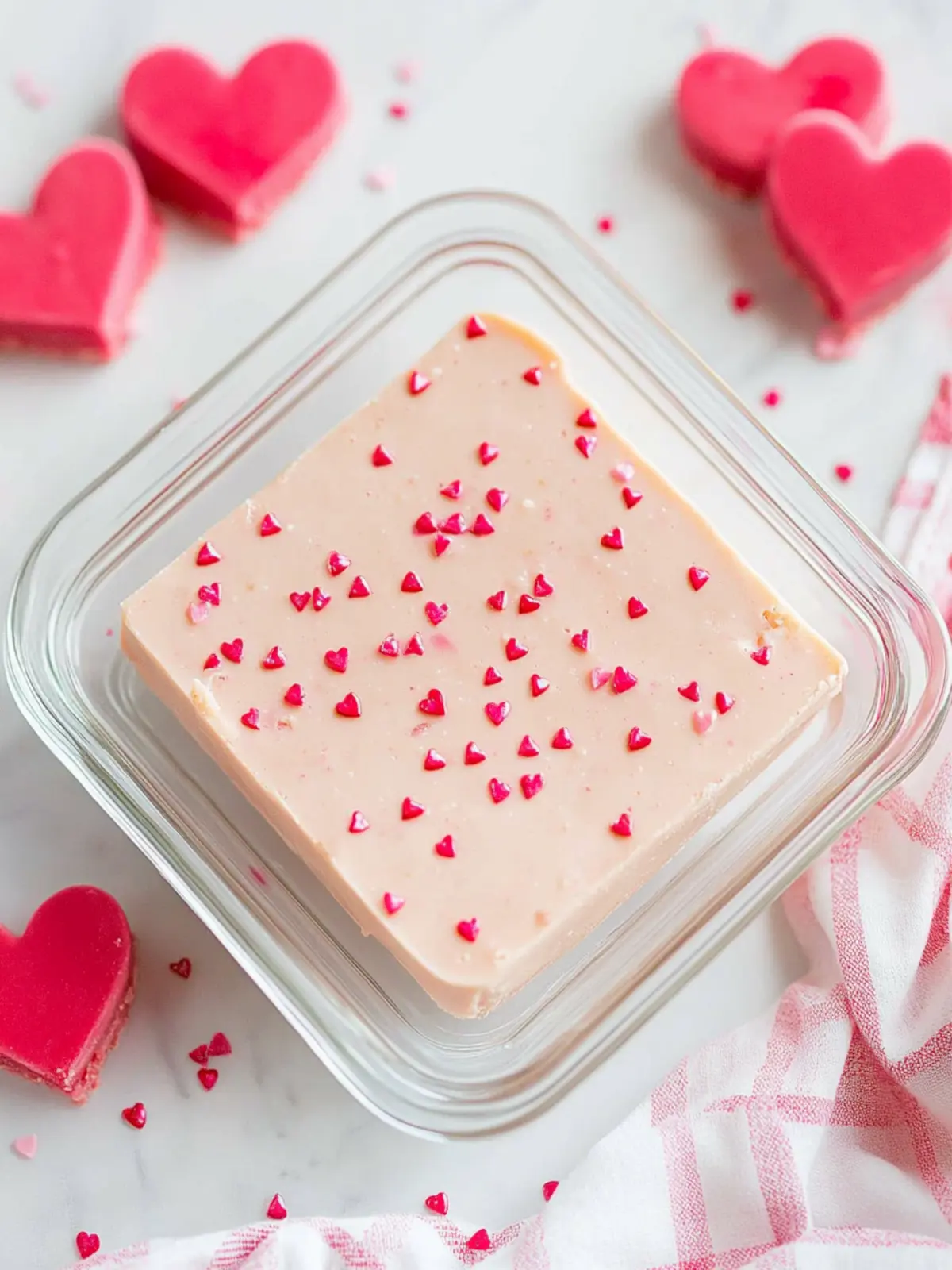 Creamy Valentine’s Day Fudge in Just 5 Easy Steps 4 Valentine’s Day Fudge