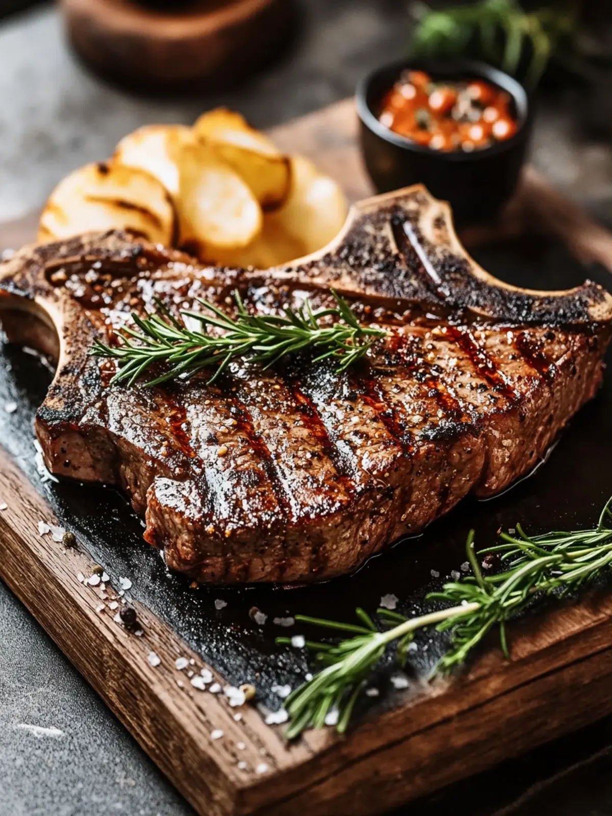 Savor Perfectly Grilled Beef Steak with Garlic & Rosemary 5 Steak (Grilled Beef Steak)