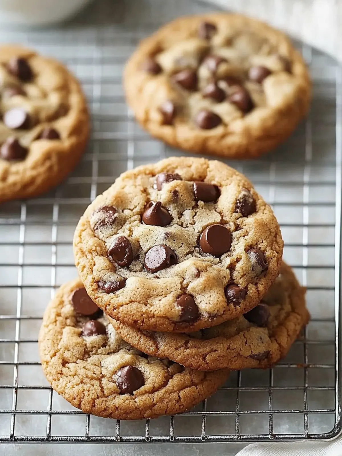 Malted Chocolate Chip Cookies with a Chewy Twist 3 Malted Chocolate Chip Cookies