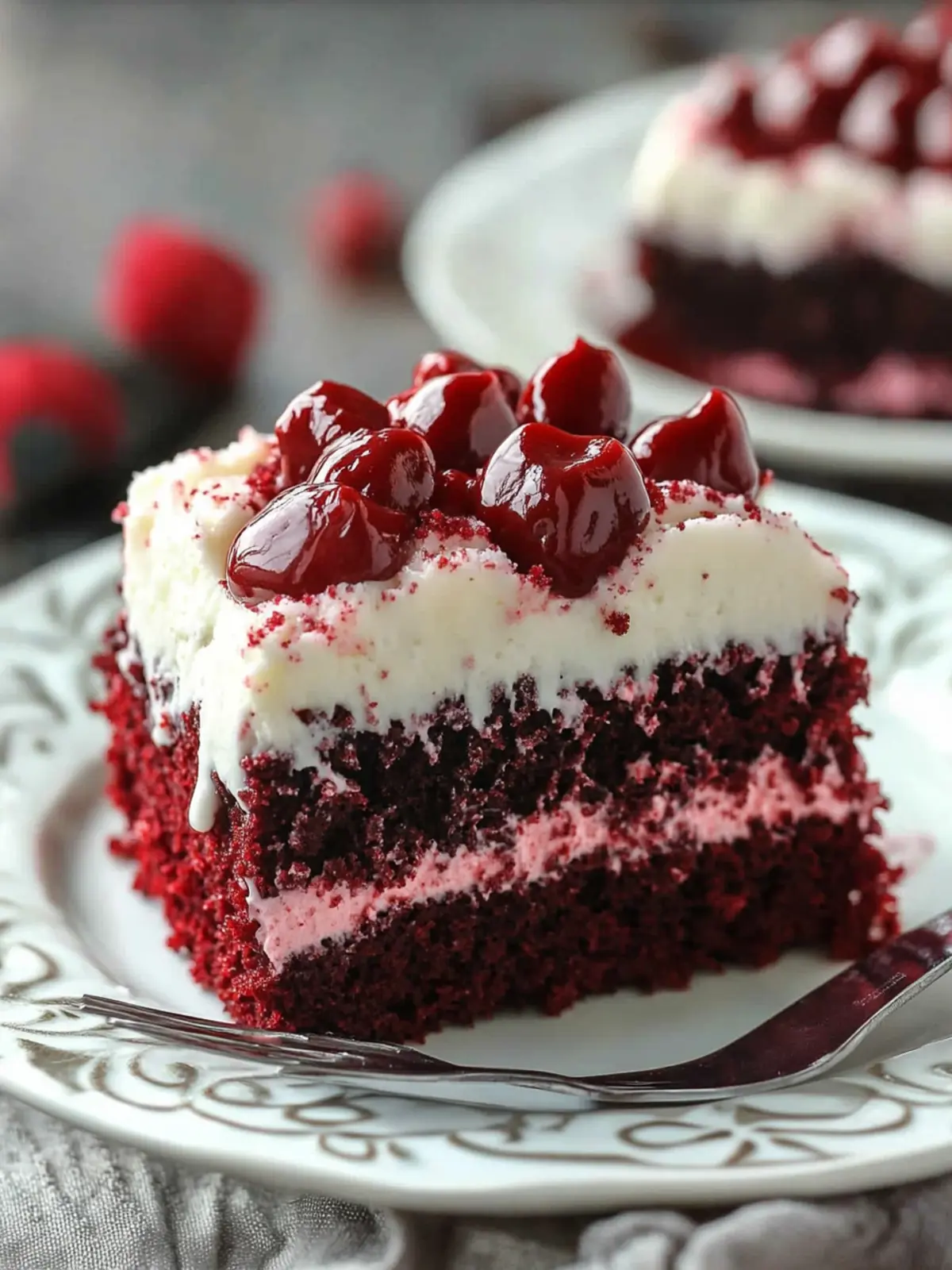 Decadent Red Velvet Poke Cake for Ultimate Indulgence 3 Red Velvet Poke Cake